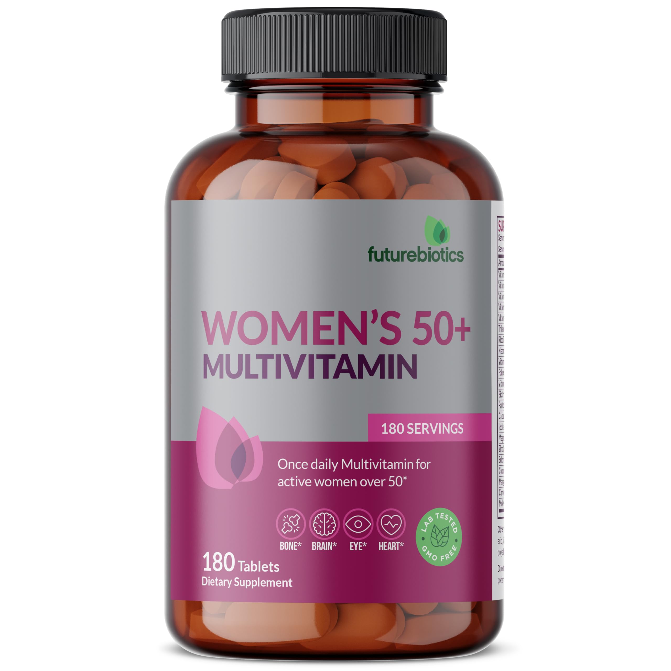 Foto 4 pulgar | Multivitamínico Futurebiotics Para Mujeres Mayores De 50 Años  180 Comprimidos Una Vez Al Día - Venta Internacional.
