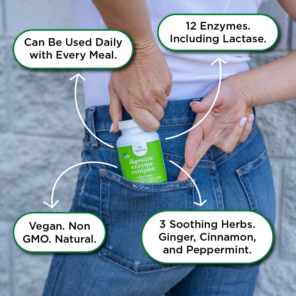 Foto 5 pulgar | Suplemento: Complejo Vegano De Enzimas Digestivas Nbpure - Venta Internacional.