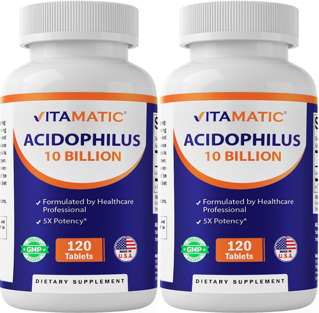 Foto 2 pulgar | Suplemento Vitamático Acidophilus Probiotic 10b Cfu 240 Comprimidos - Venta Internacional.