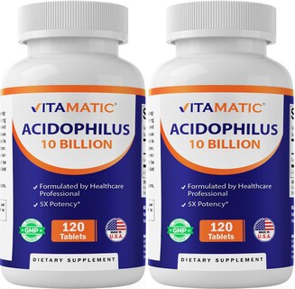 Foto 1 | Suplemento Vitamático Acidophilus Probiotic 10b Cfu 240 Comprimidos - Venta Internacional.