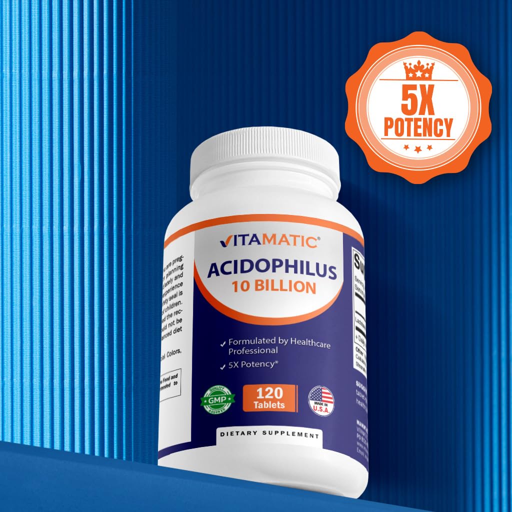 Foto 8 pulgar | Suplemento Vitamático Acidophilus Probiotic 10b Cfu 240 Comprimidos - Venta Internacional.