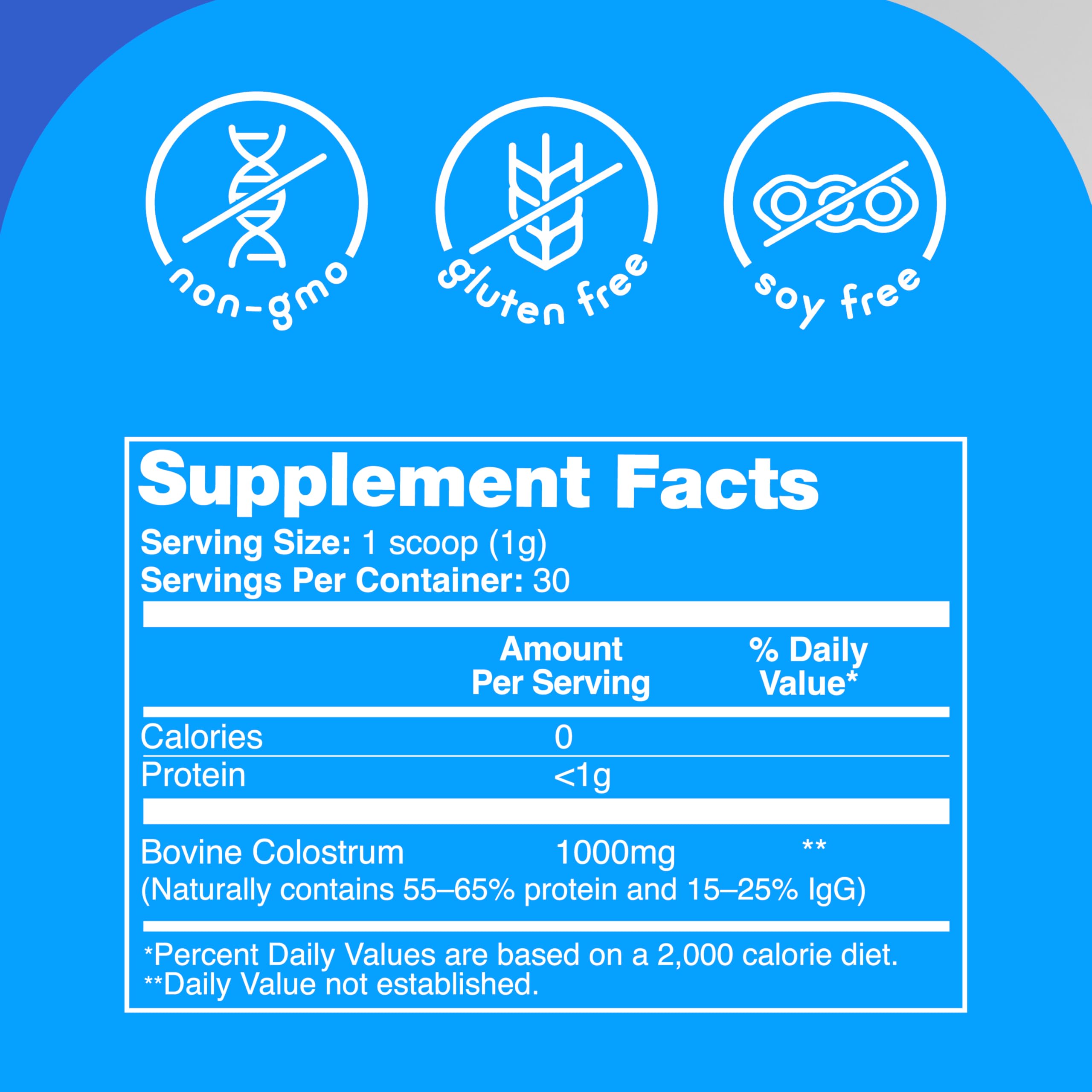 Foto 6 pulgar | Suplemento De Calostro Bovino En Polvo De Zena Nutrition 1000 Mg - Venta Internacional.