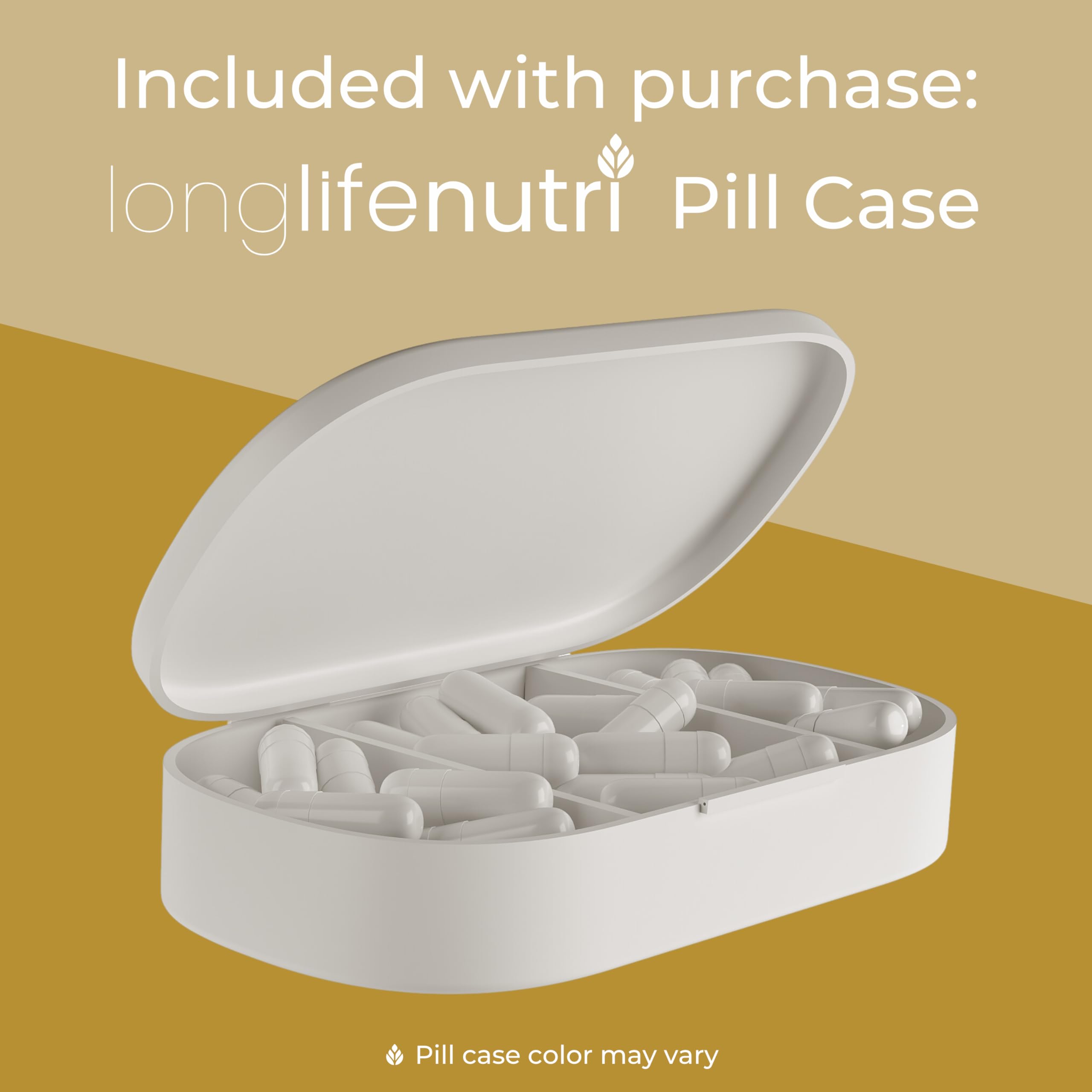 Foto 7 pulgar | Suplemento Longlife Nutri Chrysin 500 Mg 180 Cápsulas Vegetariano - Venta Internacional.
