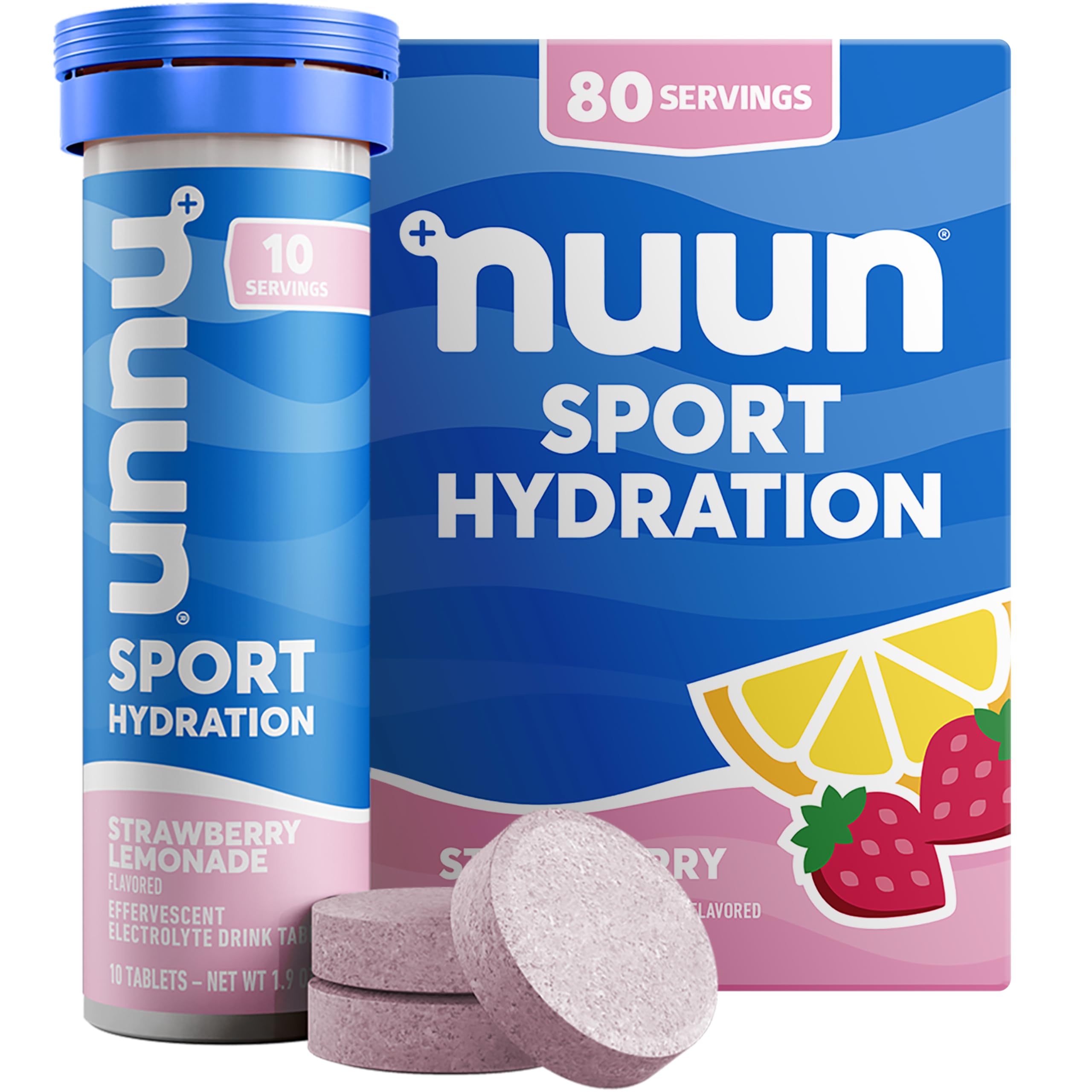 Foto 2 pulgar | Tabletas Electrolíticas Nuun Sport Con Magnesio  Paquete De 8  Fresa - Venta Internacional.