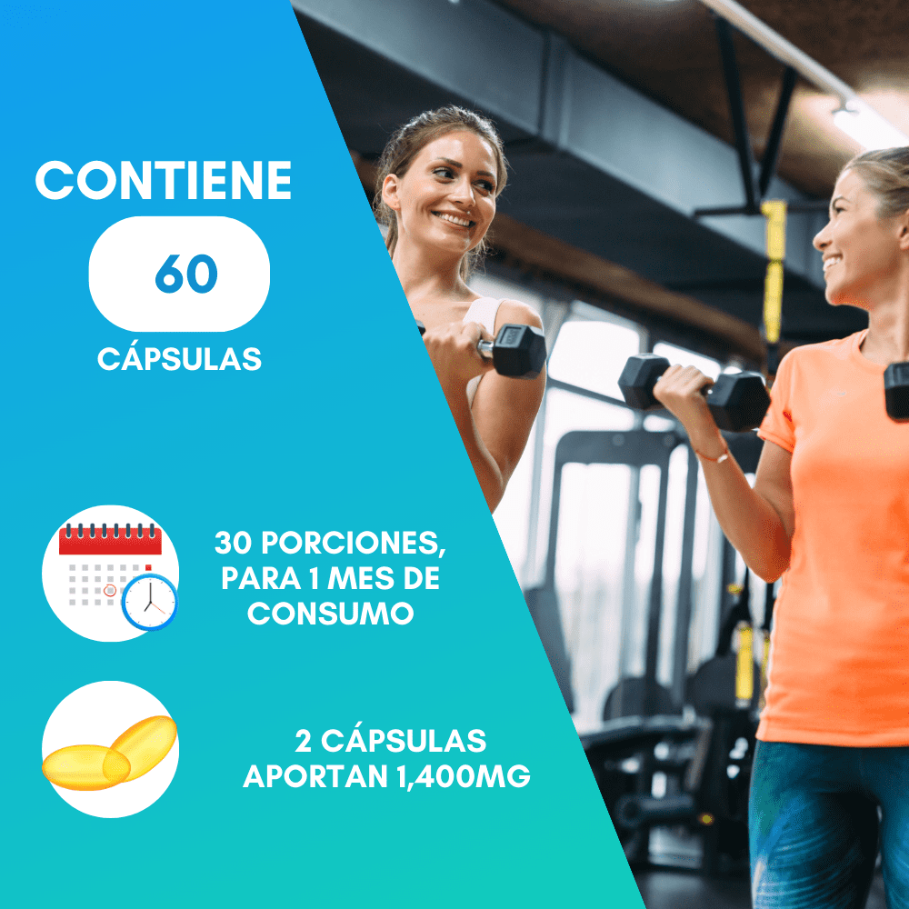 Foto 4 pulgar | CLA cápsulas. 1000 mg de Ácido Linoleico Conjugado. Termogénico Keto. Nutrasien100. Suplemento Natural 60 Caps