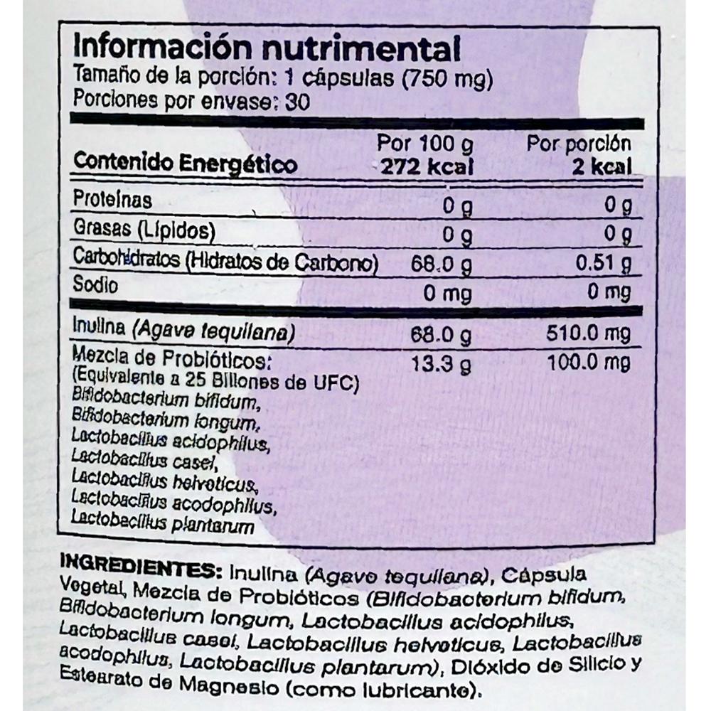 Foto 3 pulgar | Prebioticos & Probioticos 25 Billones 30 Cápsulas Alka Balance.