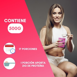 Foto 4 | Proteína en polvo Fresa. Keto, pre workout. 22g proteína. Sin: Azúcar, Carbohidratos, grasa. 500g 17 porciones
