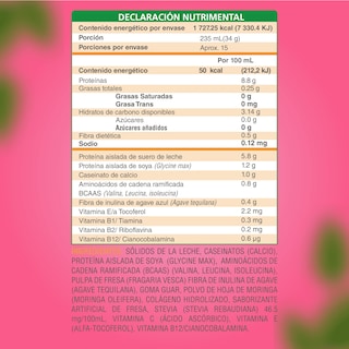 Foto 6 | Proteína en polvo Fresa. Keto, pre workout. 22g proteína. Sin: Azúcar, Carbohidratos, grasa. 500g 17 porciones