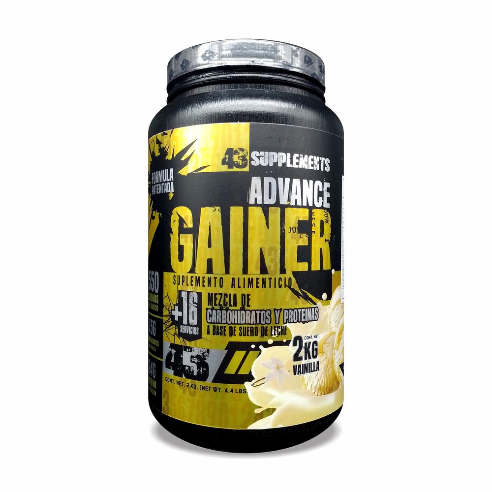 Foto 1 | Ganador Advance Gainer Vainilla 2 Kg 43 Supplements