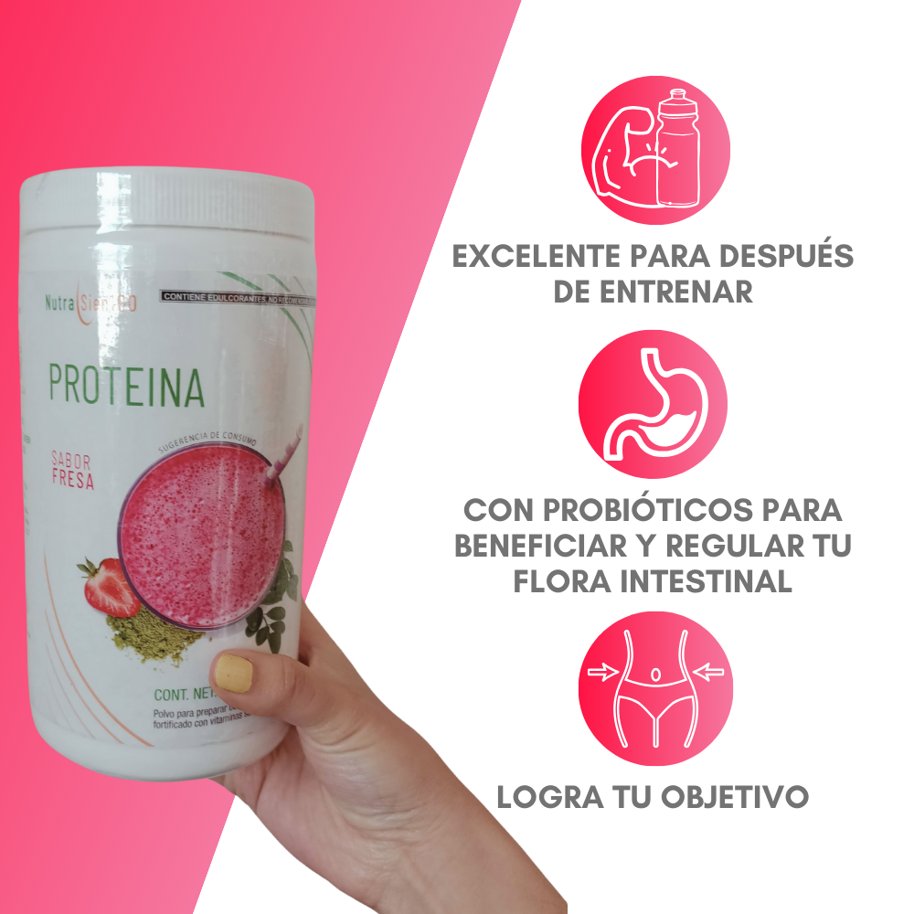 Foto 3 pulgar | Proteína en polvo Fresa. Keto, pre workout. 22g proteína. Sin:  Azúcar, Carbohidratos, grasa. 1Kg 33 porciones