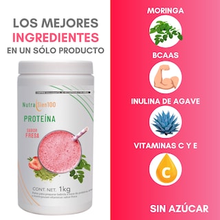 Foto 3 | Proteína en polvo Fresa. Keto, pre workout. 22g proteína. Sin: Azúcar, Carbohidratos, grasa. 1Kg 33 porciones