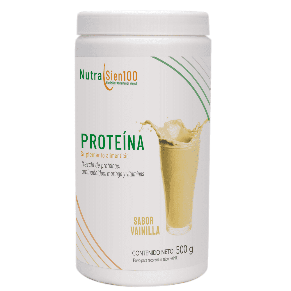 Proteína en polvo Vainilla. Keto, pre workout. 22g proteína. Sin:  Azúcar, Carbohidratos, grasa. 500g 17 porciones