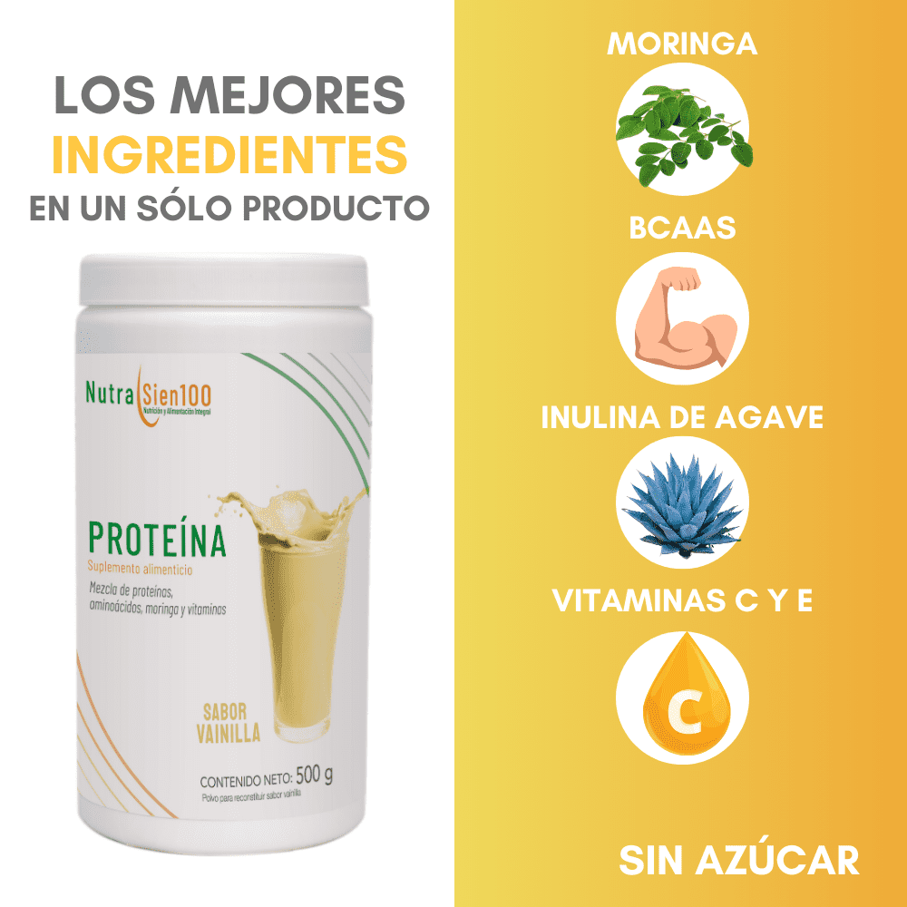 Foto 3 | Proteína en polvo Vainilla. Keto, pre workout. 22g proteína. Sin:  Azúcar, Carbohidratos, grasa. 500g 17 porciones