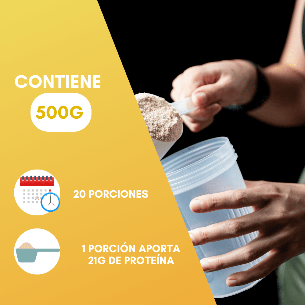 Foto 5 pulgar | Proteína en polvo Vainilla. Keto, pre workout. 22g proteína. Sin:  Azúcar, Carbohidratos, grasa. 500g 17 porciones