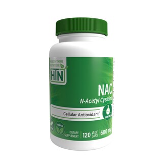 Foto 1 | Nac, N-acetilcisteína, 600mg (non-gmo) 120 Cápuslas Vegetales Blandas