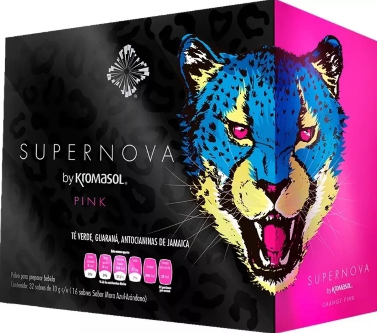 Supernova Pink Sabor Arándano Rendimiento Físico By Kromasol