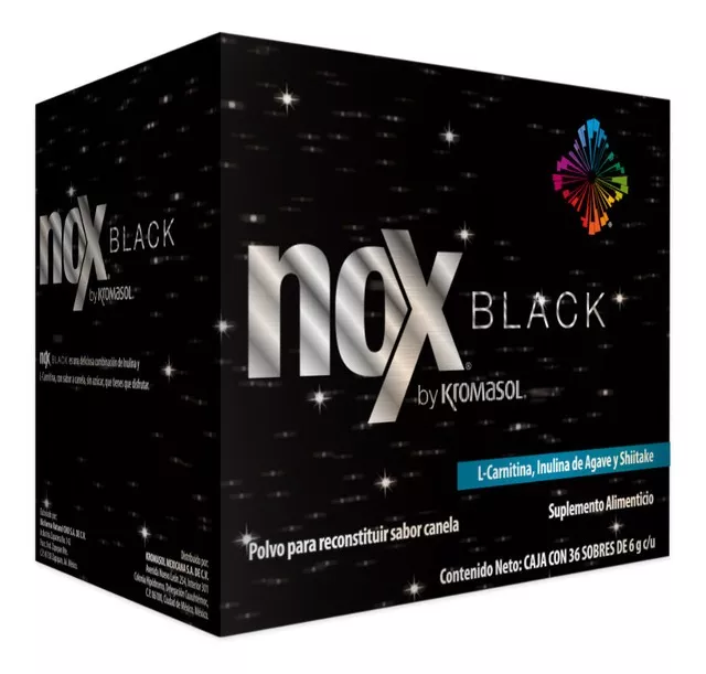 Foto 2 pulgar | Nox Black Control Peso Kromasol