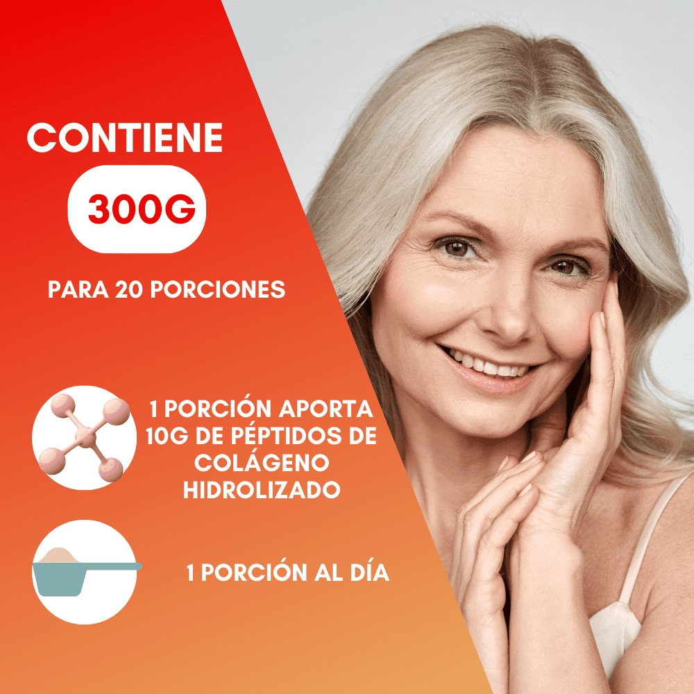 Foto 5 pulgar | Colágeno Hidrolizado Puro en Polvo Nutrasien100 Sabor Arándano 300 g