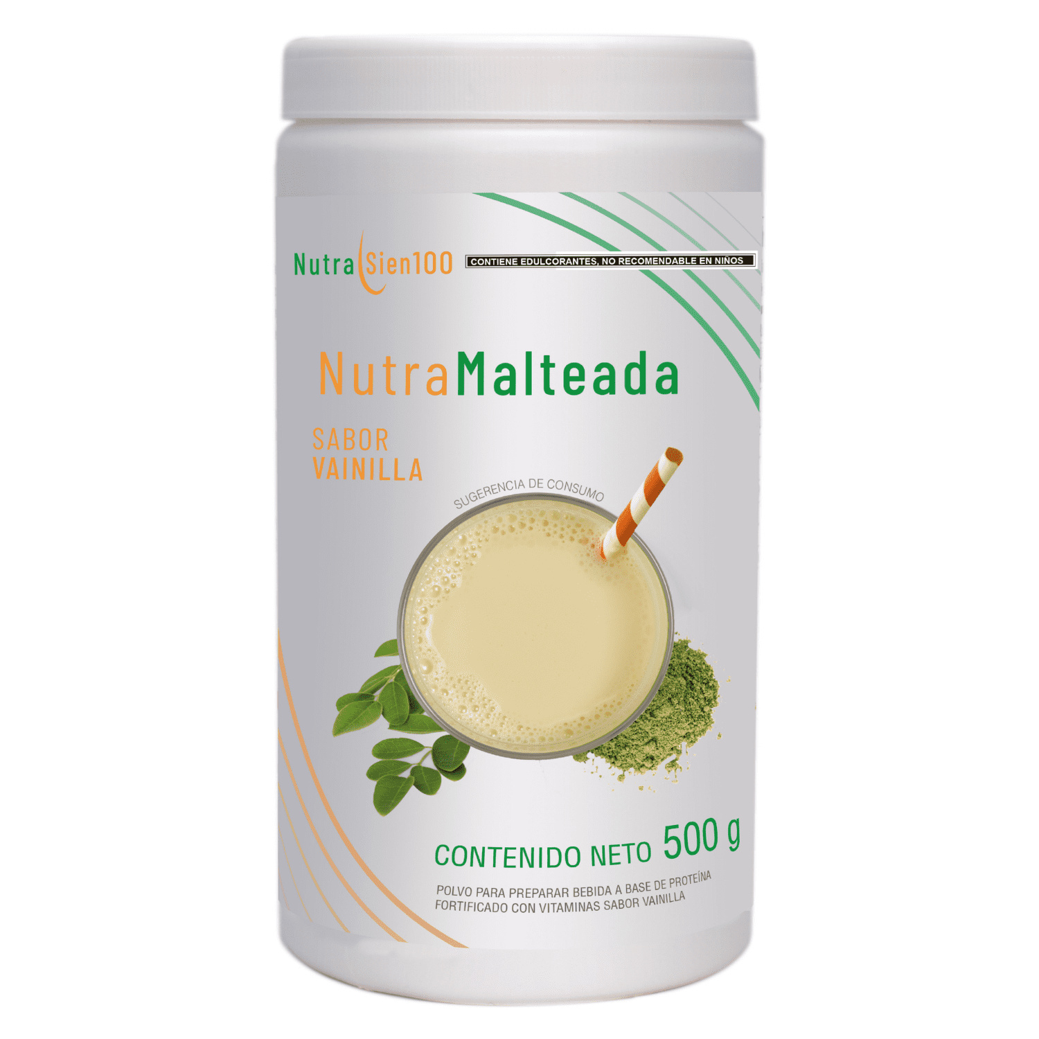 Foto 2 pulgar | Polvo para preparar Malteada sabor vainilla. Sin grasa Sin azúcar 15 g proteína por porción. Fácil y rápida p