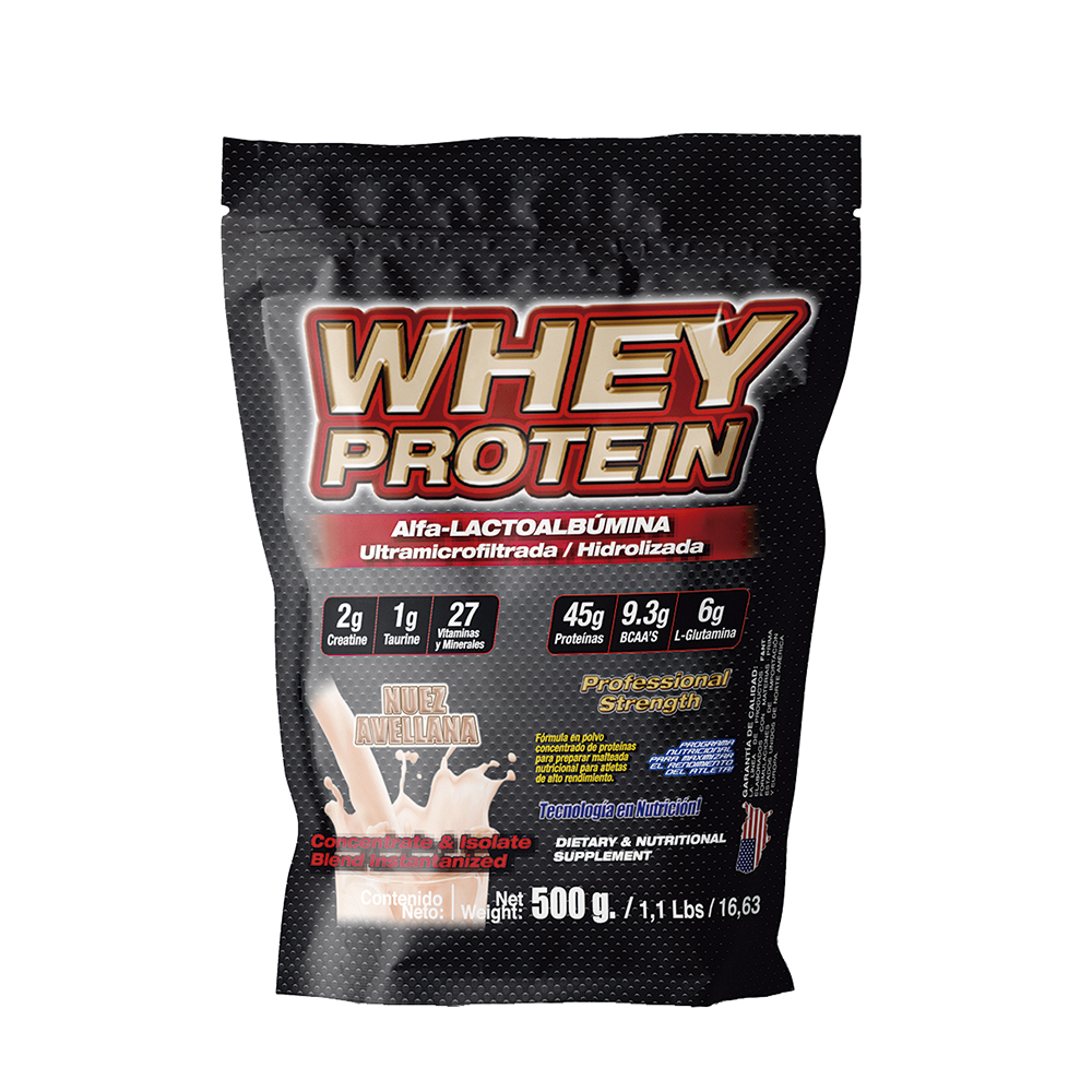 Foto 2 pulgar | Whey Protein F&nt Proteína de Suero de Leche Sabor Nuez 500 gr