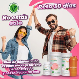 Foto 5 | Combo Nutrasien100: Proteína Vegana Fresa + Suplementos + Shaker + Plan y Seguimiento 30 Días