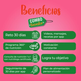 Foto 2 | Combo Nutrasien100: Malteada Fresa, Suplementos, Shaker, Plan Y Seguimiento 30 Días. Bienestar Total.