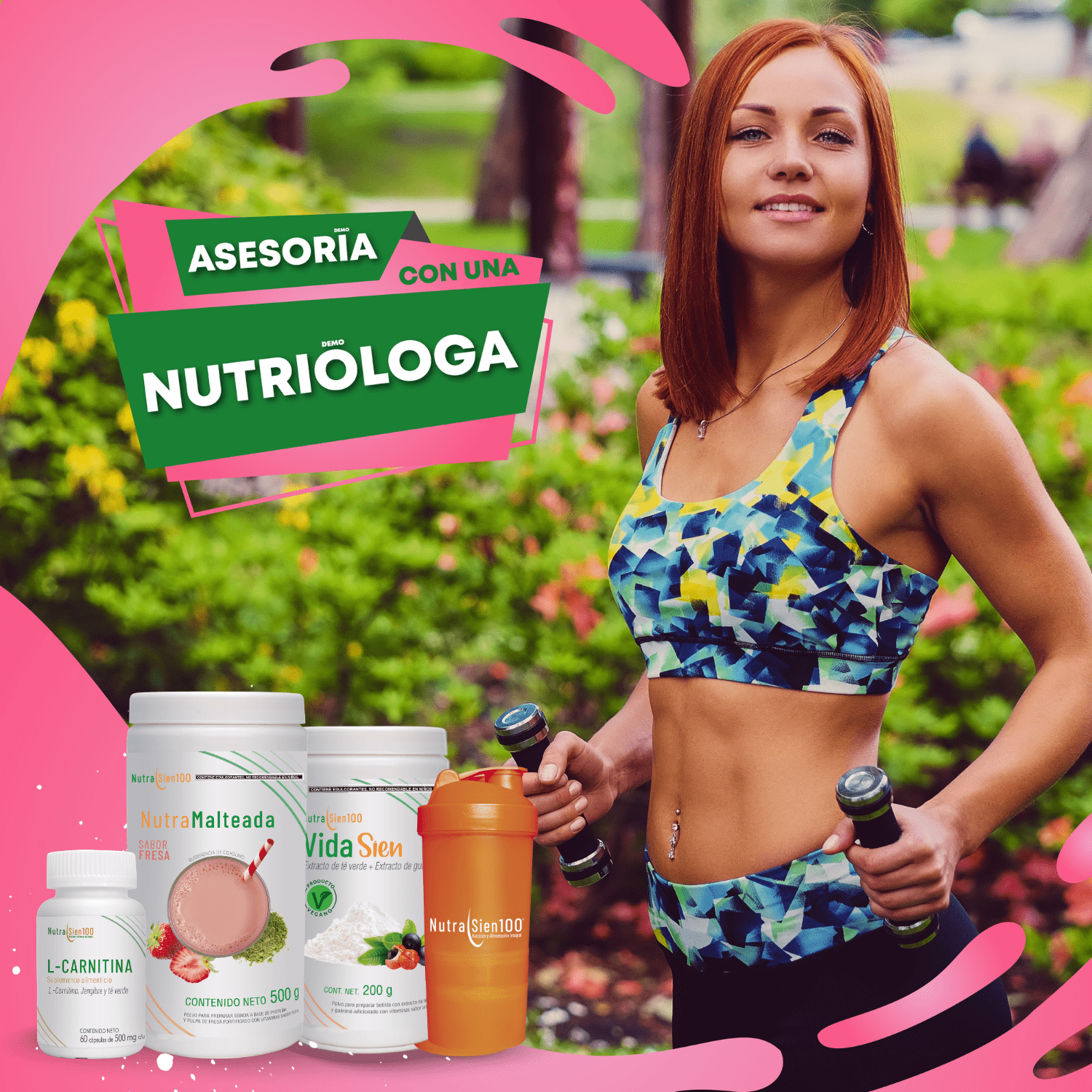 Foto 5 | Combo Nutrasien100: Malteada Fresa, Suplementos, Shaker, Plan Y Seguimiento 30 Días. Bienestar Total.
