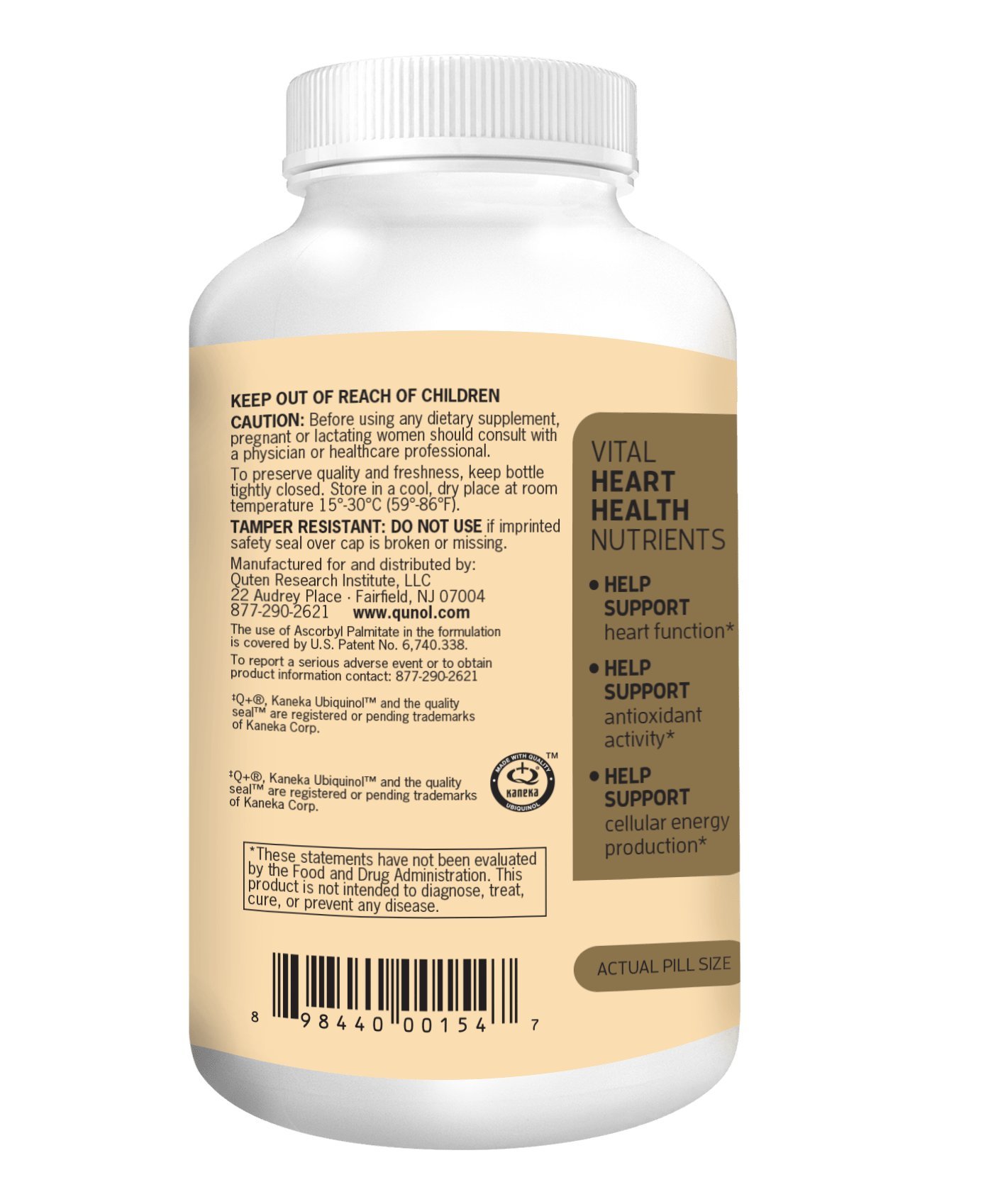 Foto 2 | Venta Internacional- Suplemento Qunol Plus Ubiquinol Coq10 de 200 mg con Pescado