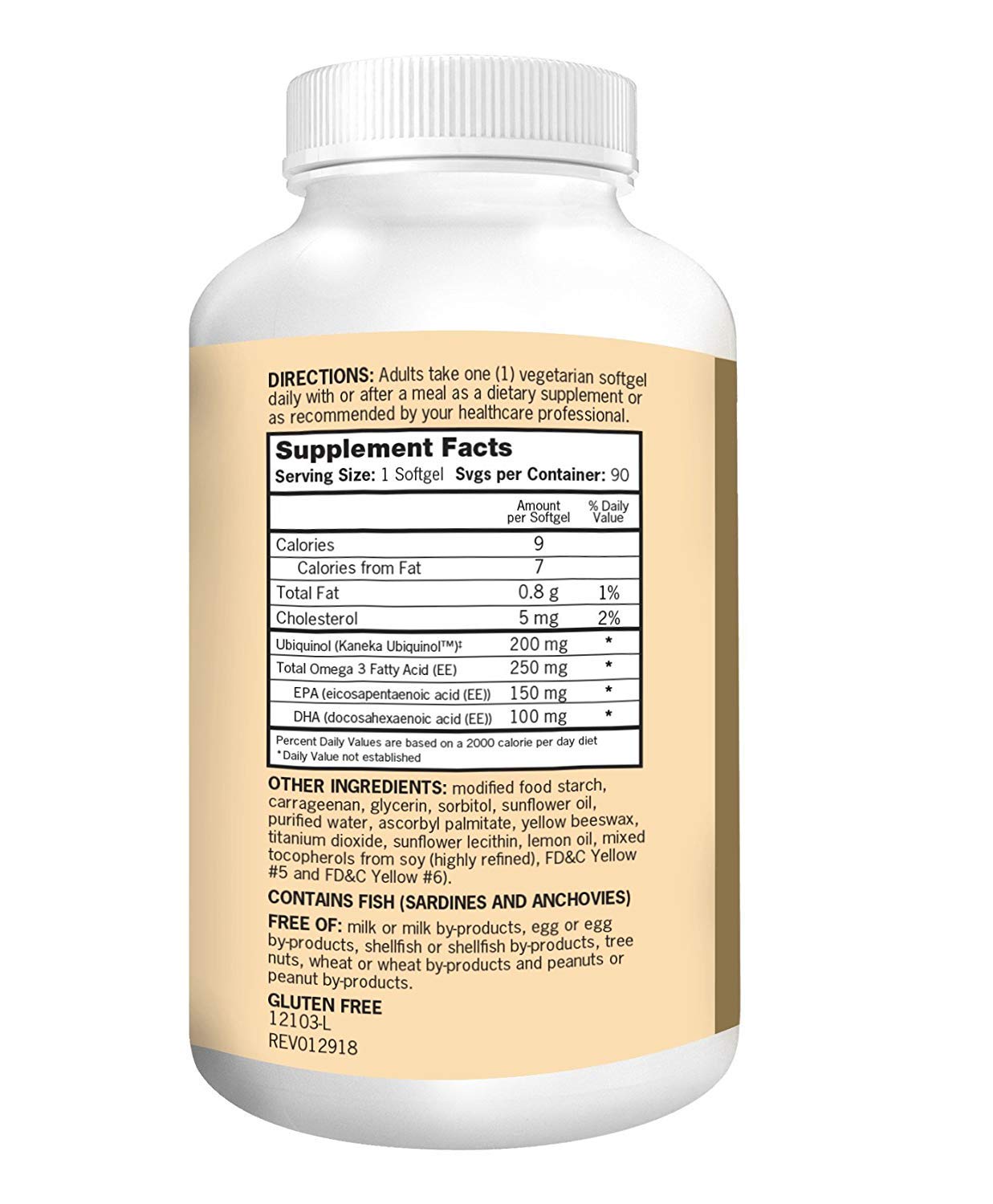 Foto 4 pulgar | Venta Internacional- Suplemento Qunol Plus Ubiquinol Coq10 de 200 mg con Pescado