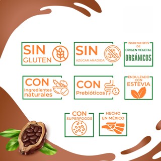 Foto 4 | Polvo para preparar Malteada sabor chocolate. Sin grasa Sin azúcar 15 g proteína por porción. Fácil y rápida