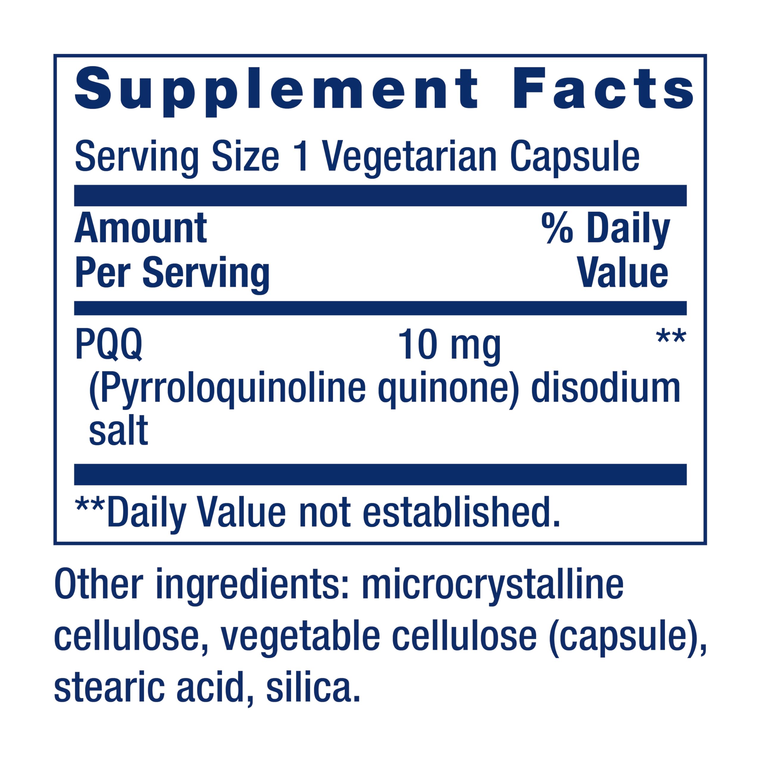 Foto 4 pulgar | Supplement Life Extension Pqq, Cápsulas De 10 Mg - Venta Internacional.