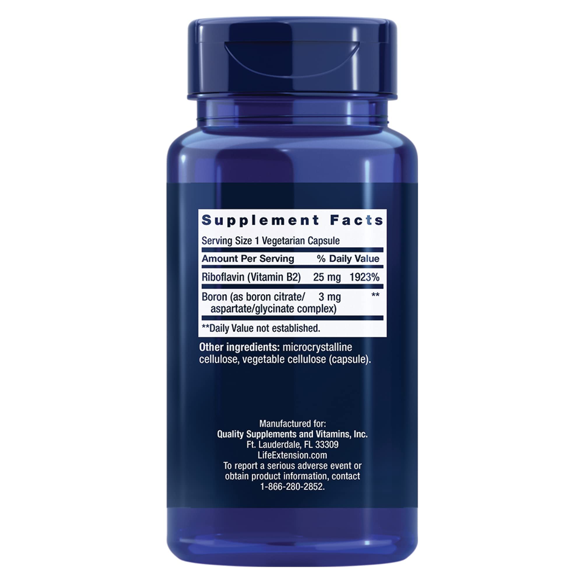 Foto 2 pulgar | Venta Internacional-supplement Life Extension Boron 3 Mg 100 Cápsulas