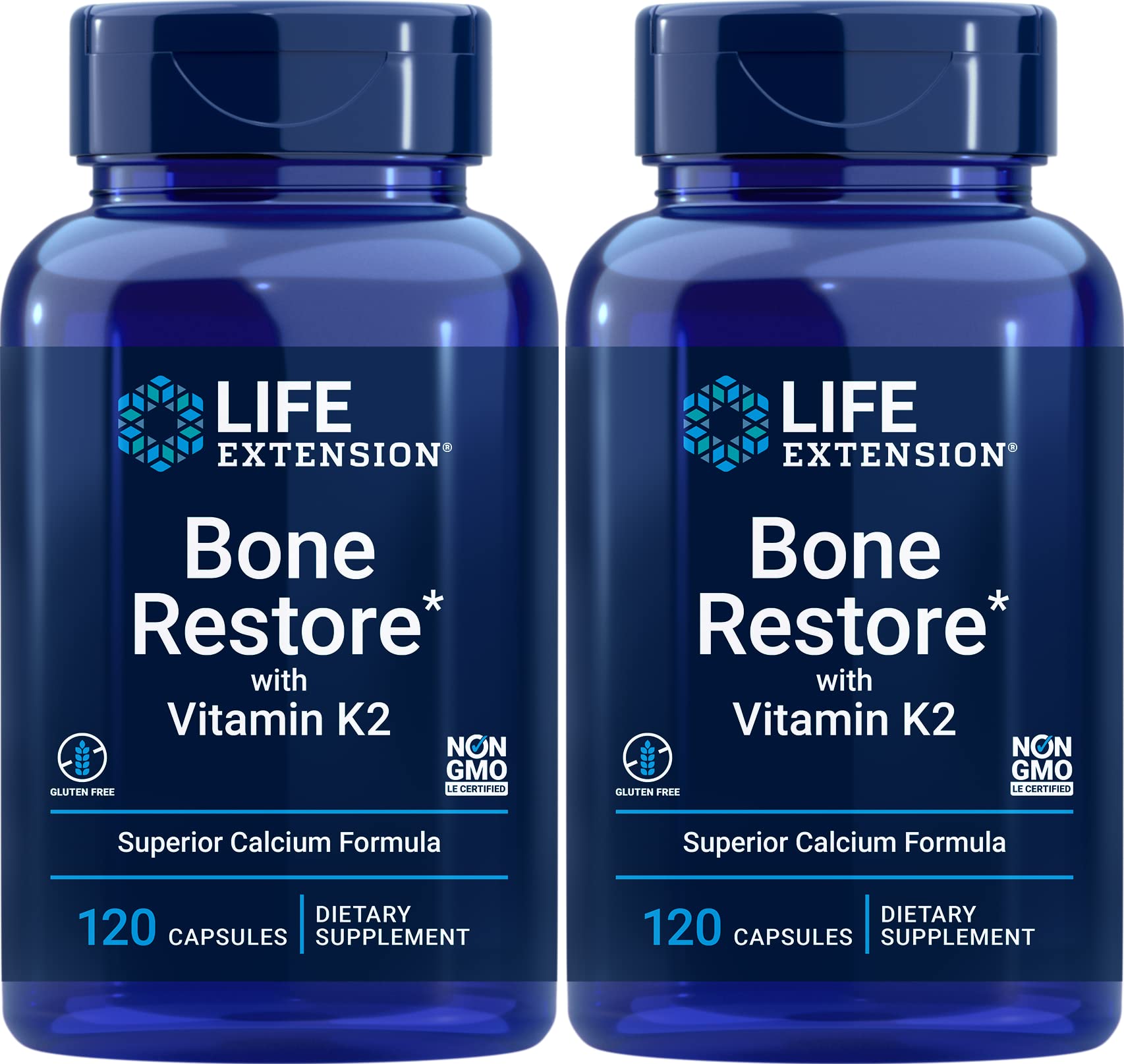 Foto 3 pulgar | Complemente Life Extension Bone Restore Con Vitamina K2 120  - Venta Internacional.