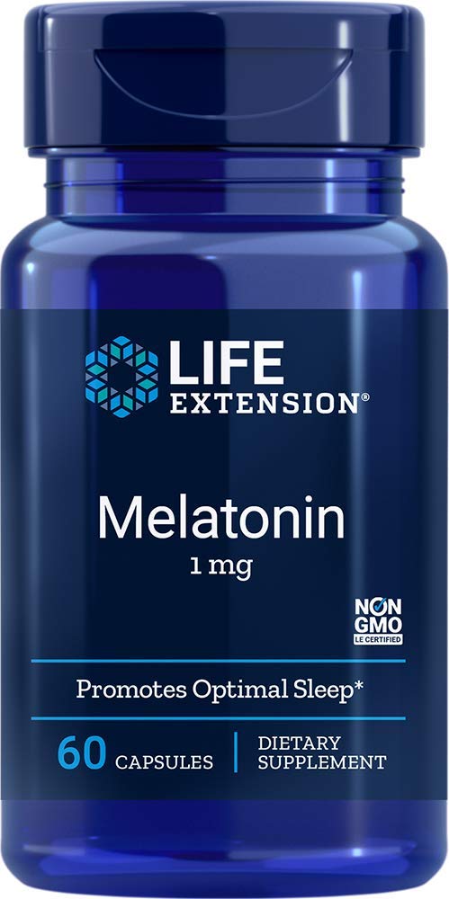 Foto 2 pulgar | Suplemento Life Extension Melatonina 1 Mg 60 Cápsulas X2 - Venta Internacional.