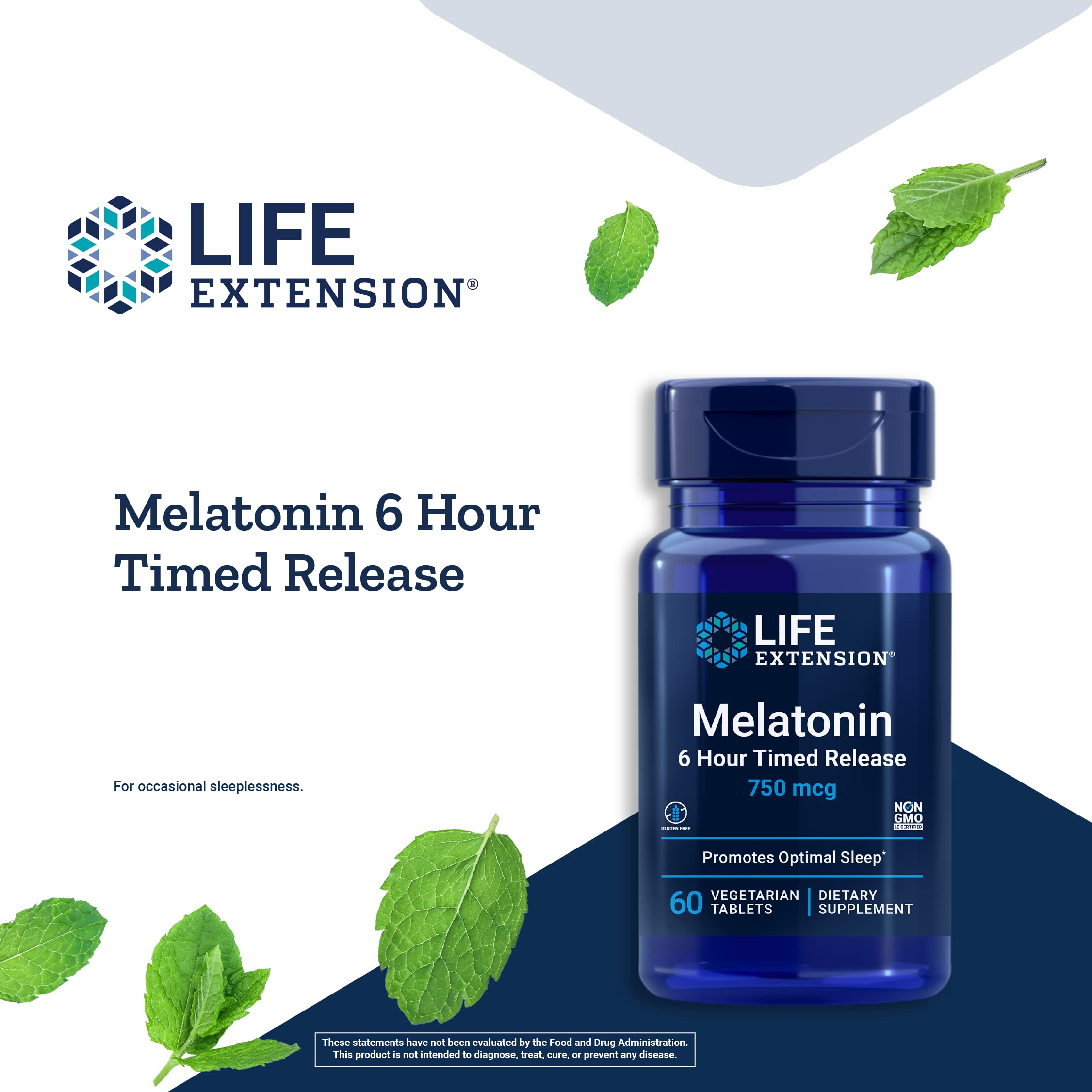 Foto 4 pulgar | Venta Internacional-suplemento Life Extension Melatonina 750 Mcg De Liberación T