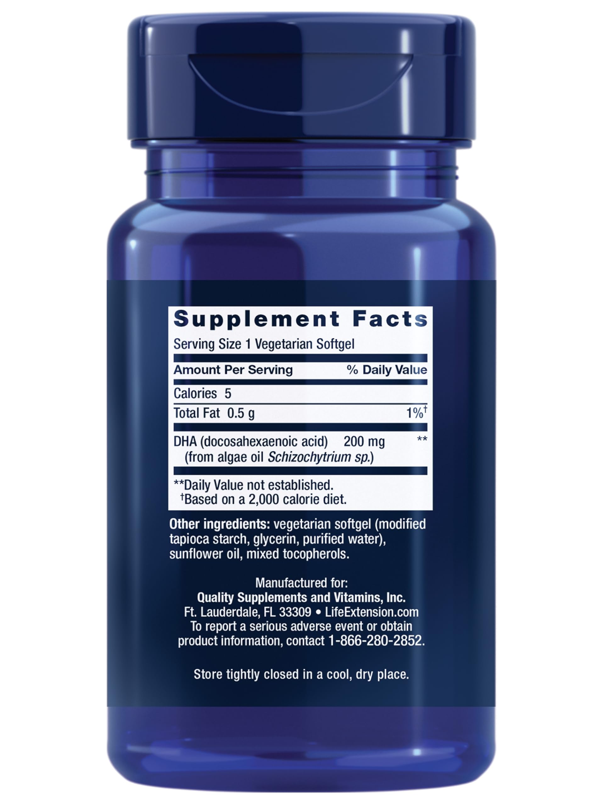 Foto 2 pulgar | Venta Internacional-suplemento Life Extension Con Dha Y Algas Omega-3 Vegetarian