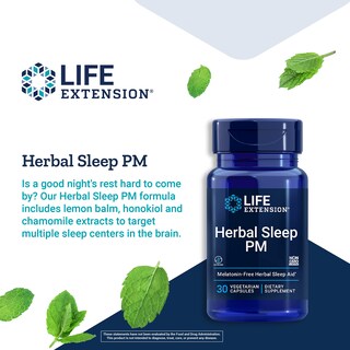 Foto 3 | Venta Internacional-suplemento Para Dormir Life Extension Herbal Sleep Pm