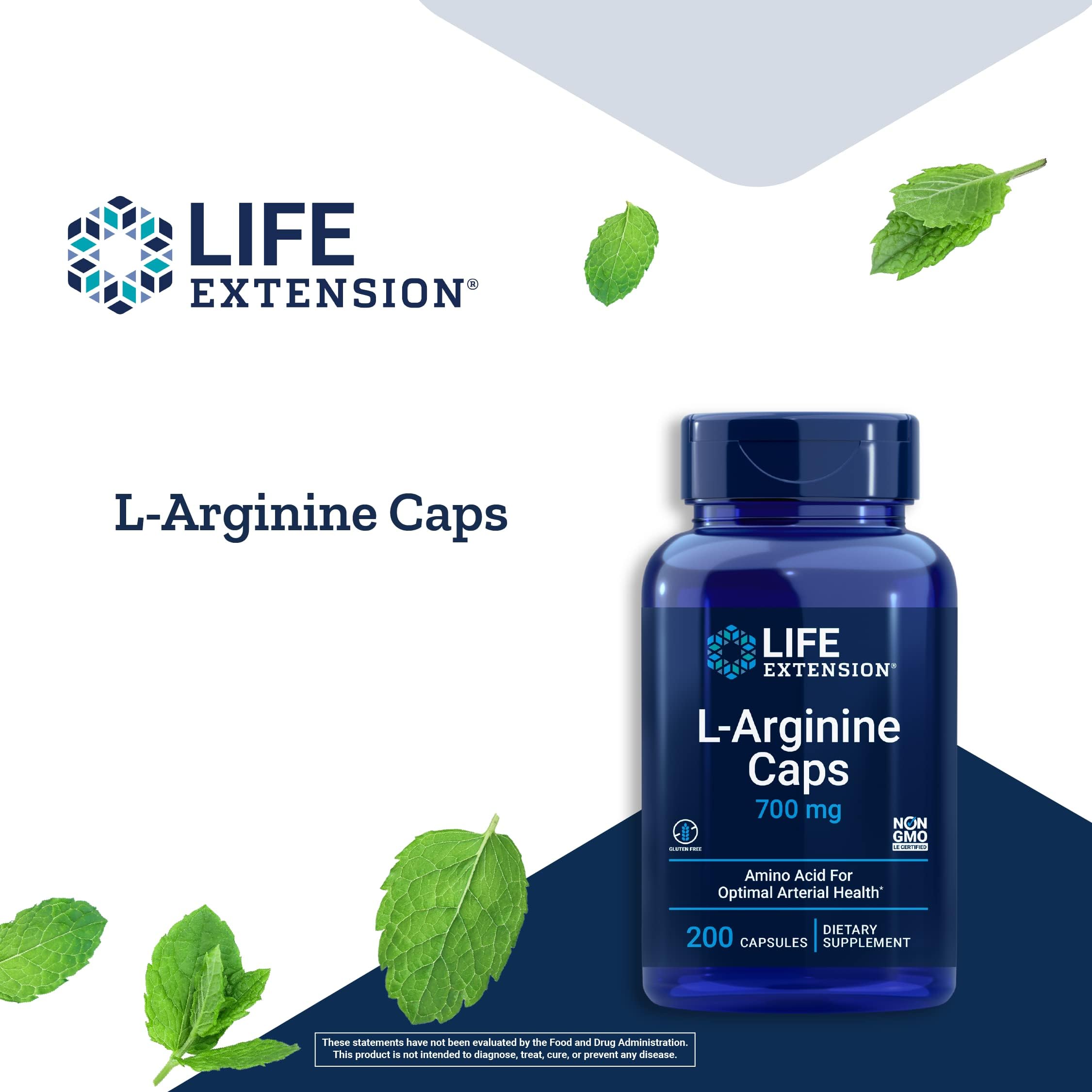 Foto 2 pulgar | Venta Internacional - Suplemento L-arginina Life Extension