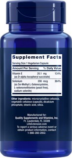 Foto 1 | Supplement Life Extension Super Selenium Complex 200 Mcg + V - Venta Internacional.
