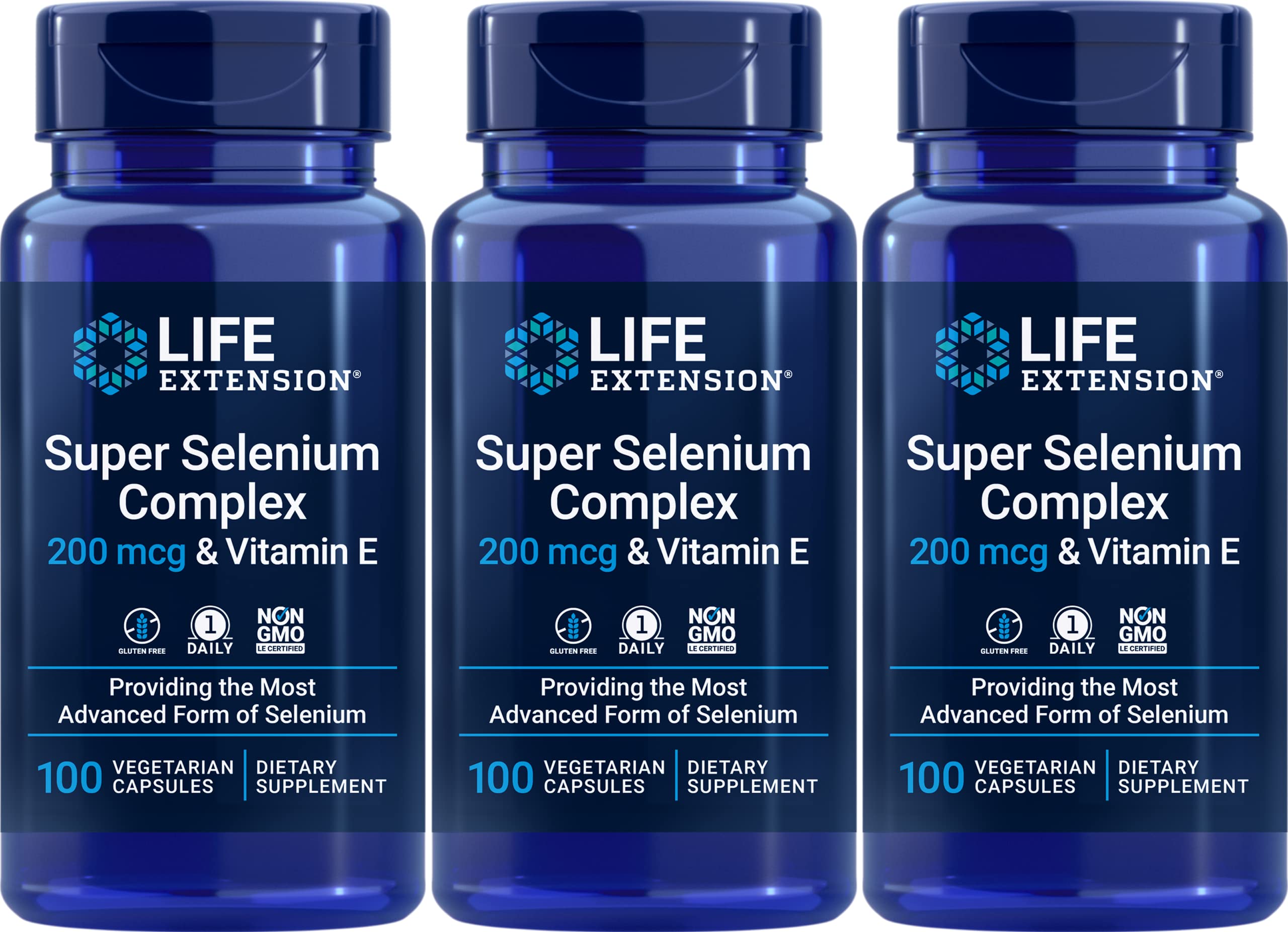 Foto 3 pulgar | Supplement Life Extension Super Selenium Complex 200 Mcg + V - Venta Internacional.