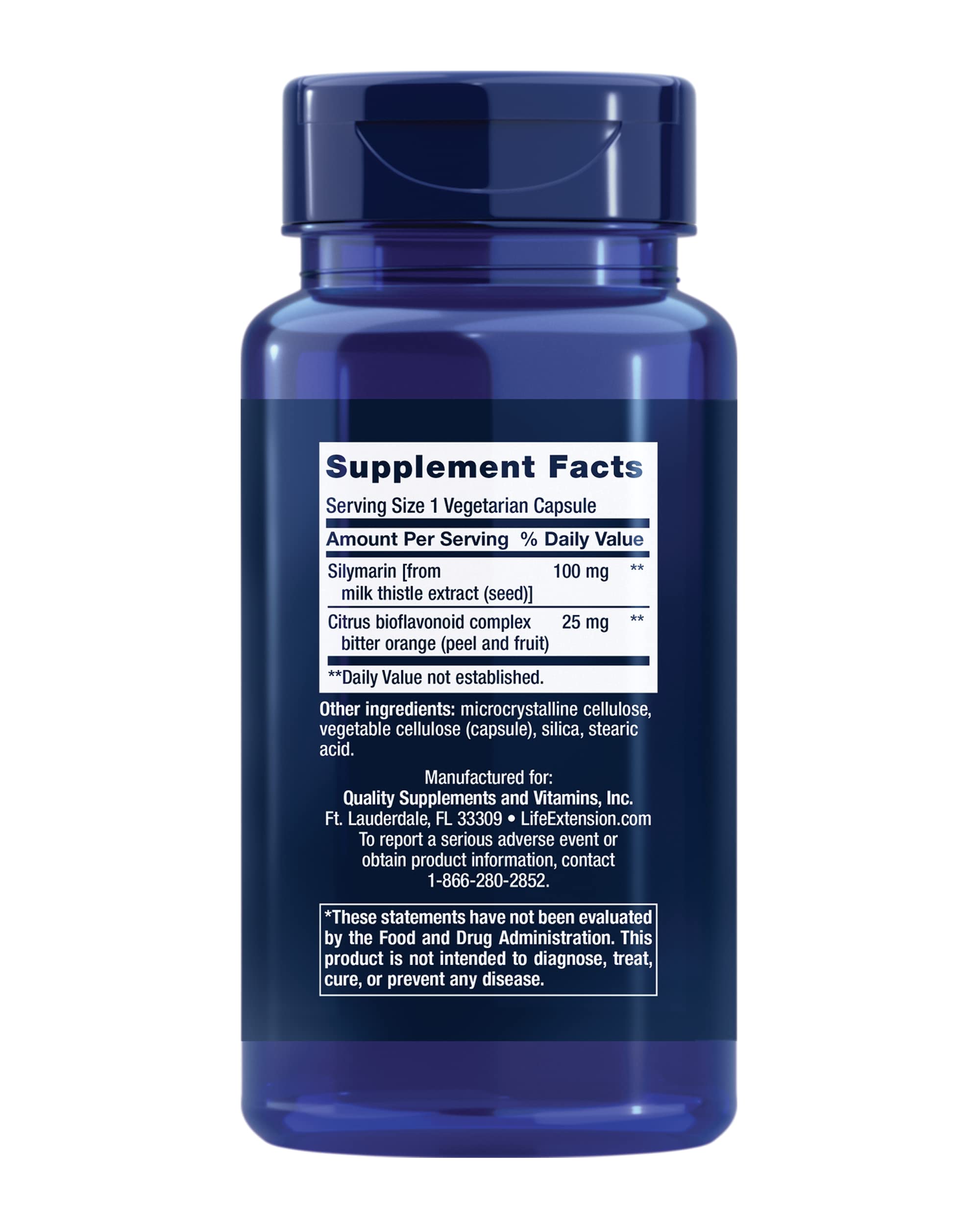 Foto 2 | Venta Internacional - Suplemento Life Extension de Silymarina 100 Mg
