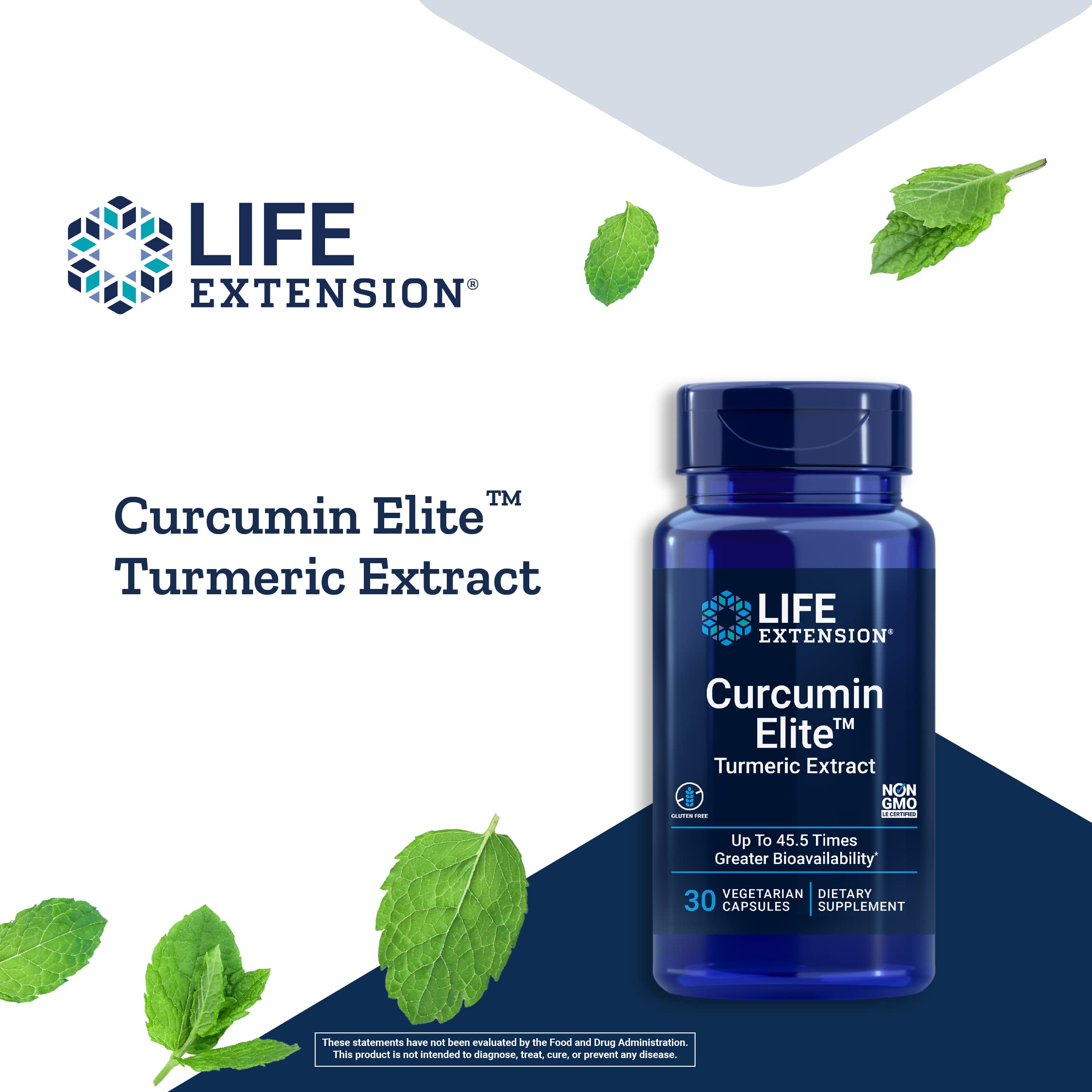 Foto 2 pulgar | Venta Internacional -Extracto de Cúrcuma Supplement Life Extension Curcumin Elite