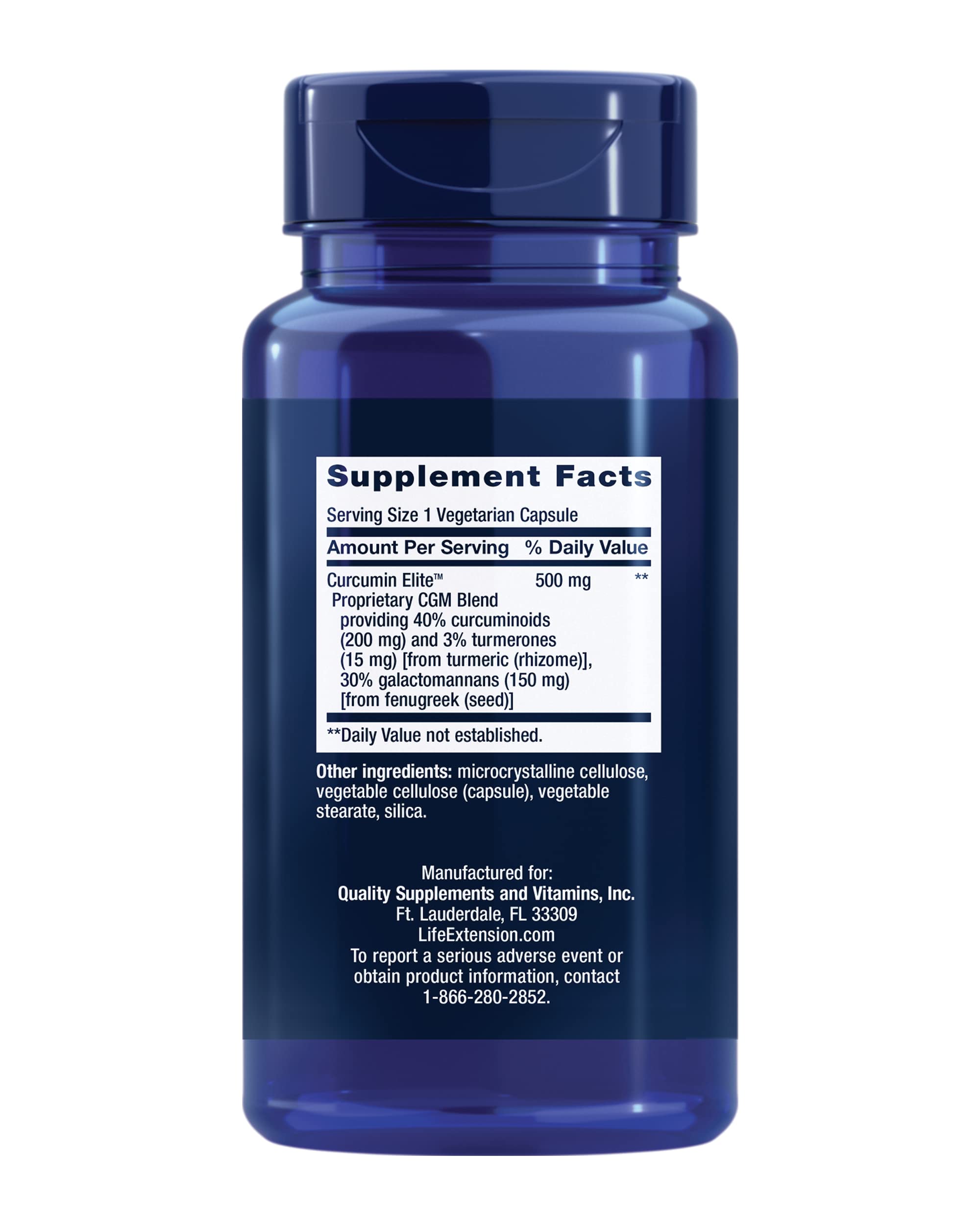 Foto 3 pulgar | Venta Internacional -Extracto de Cúrcuma Supplement Life Extension Curcumin Elite