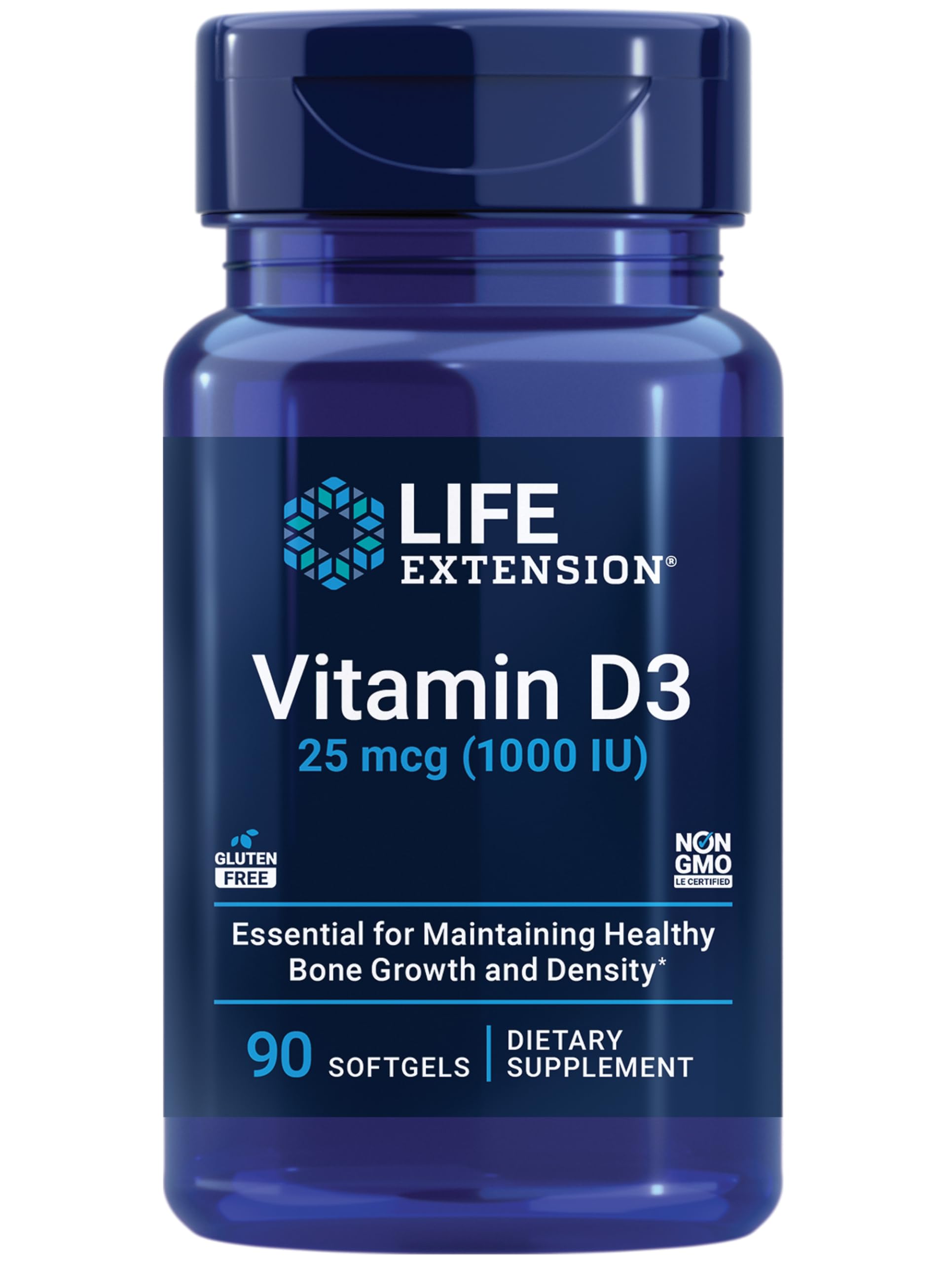Foto 2 pulgar | Venta Internacional-Suplemento Life Extension de Vitamina D3 90 Cápsulas