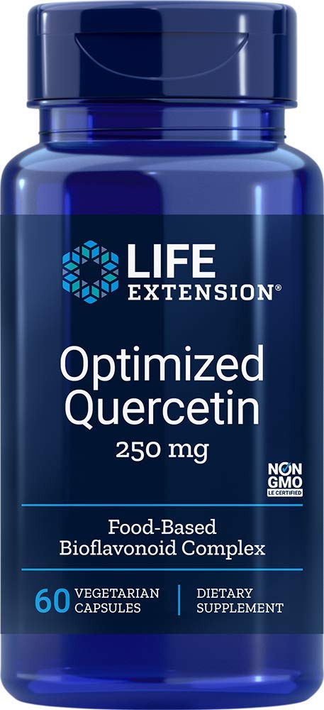 Foto 3 pulgar | Cápsulas De Quercetina Life Extension Optimized, 60 Unidades - Venta Internacional.
