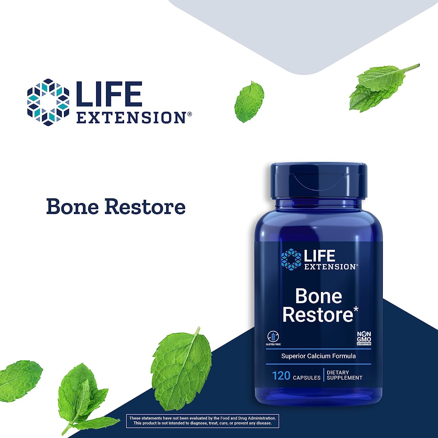 Foto 5 pulgar | Venta Internacional- Suplemento de Calcio Life Extension Bone Restore 700 mg