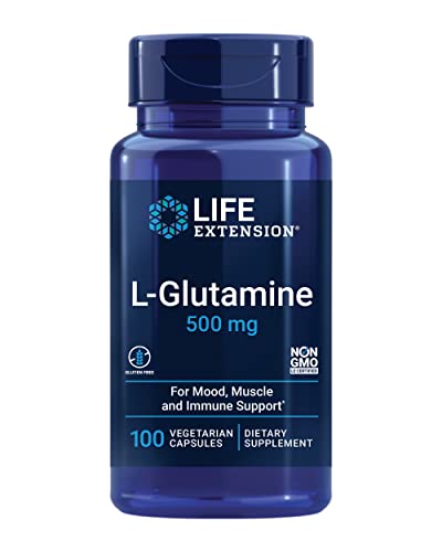 Venta Internacional-l- Glutamina Life Extension 500 mg Aminoácidos