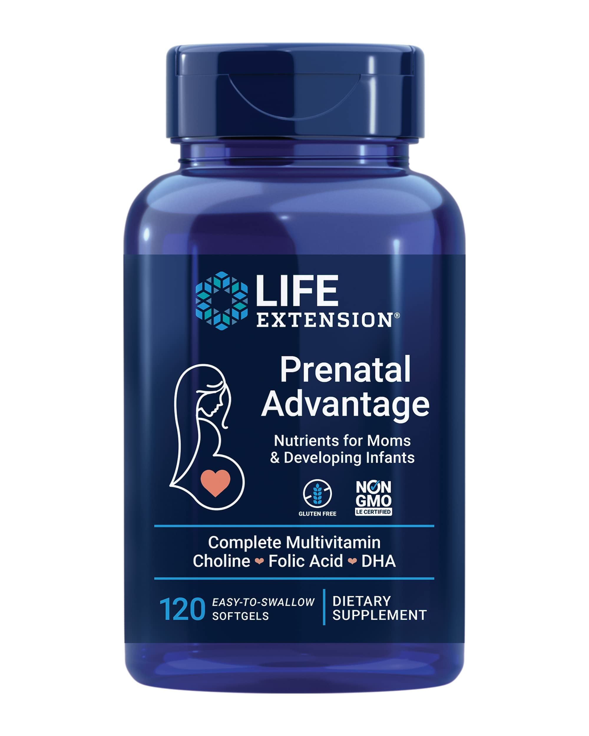 Foto 2 pulgar | Venta Internacional- Suplemento Prenatal Life Extension Prenatal Advantage