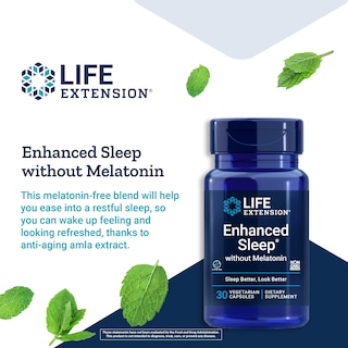 Foto 3 | Venta Internacional-Suplemento Life Extension de Enchanced Sleep 30 Cápsulas