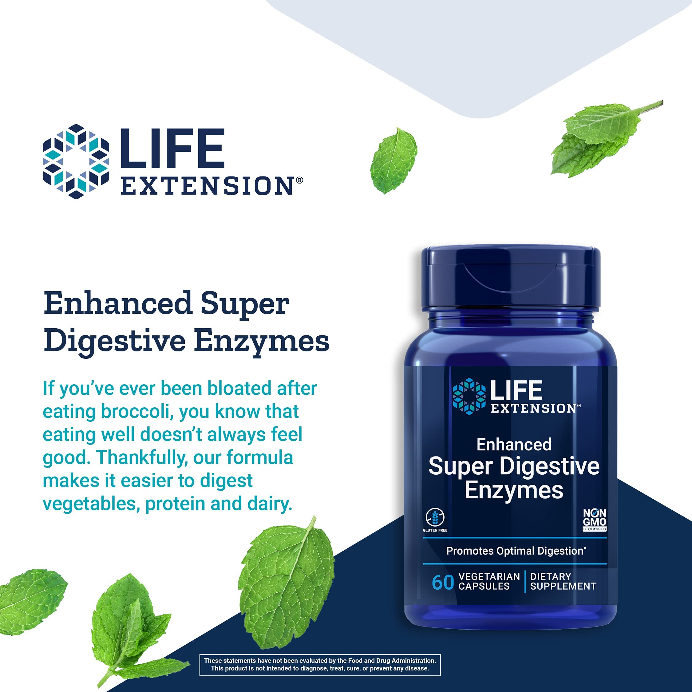 Foto 3 pulgar | Enzimas Digestivas Life Extension Mejoradas Super Digestive  - Venta Internacional.